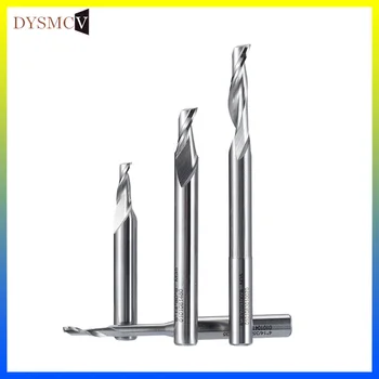 

1pc End Mill Router Bits 6mm for Wood HSS Spiral CNC Lathe Milling Cutter Tool for Aluminum Engraving Bits