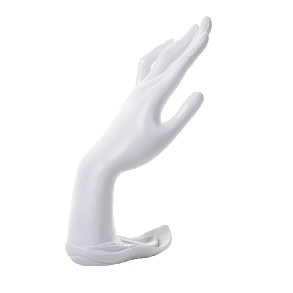 Resin Mannequin Hand Finger Jewelry Bracelet Necklace Stand Holder Rack Display
