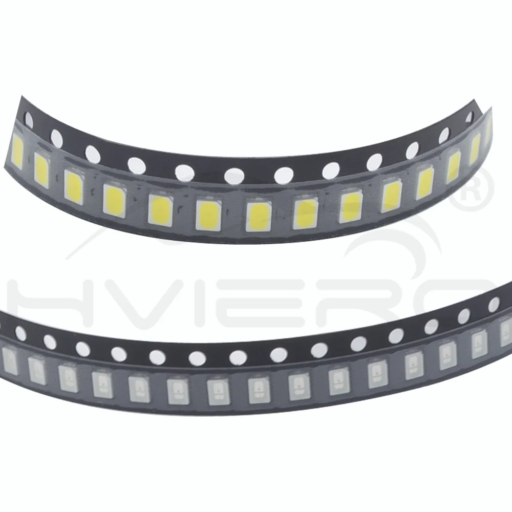 Hviero 500Pcs 3020 SMD SMT LED White Red Green Blue Ultra Bright Chip 6500K 6-7LM 20MA Diode LED Light Emitting Diodes Lamp PCB Bulbs 