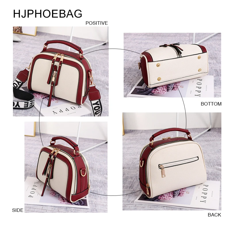 HJPHOEBAG роскошная женская сумка модная дизайнерская через плечо из искусственной