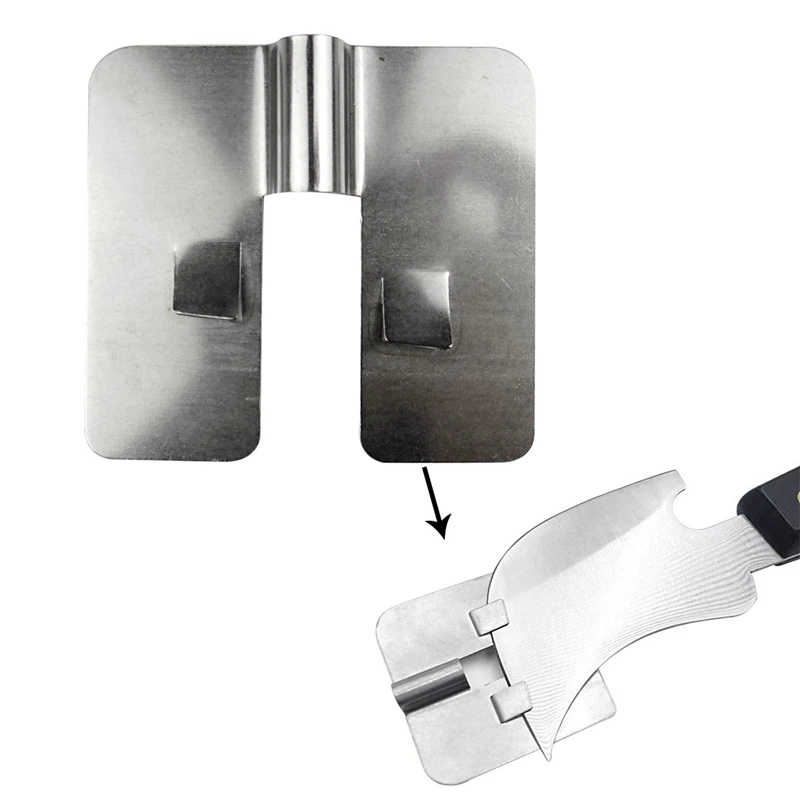 7Pcs Stainless Steel Vinyl Floor Welding Kit Accessories Set for Floor Cutting Groove Guide