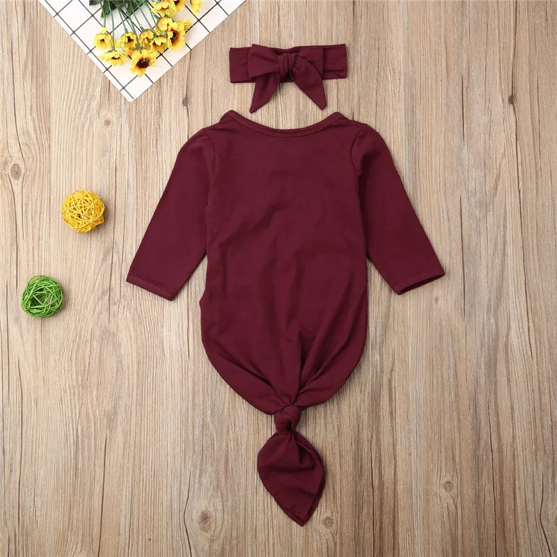 Однотонный Пеленальный спальный мешок для новорожденных мальчиков и девочек