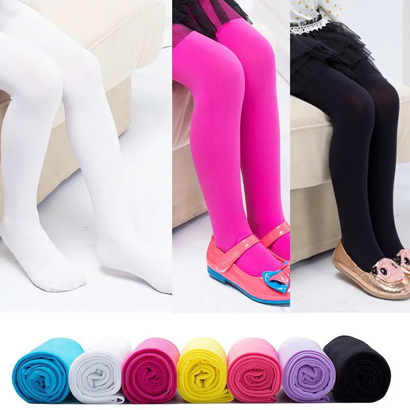 Kids Pantyhose Ballet Tights Toddler Tights Girls Kids Tights Opaque Pantyhose Hosiery Ballet Dance Stockings Candy Colors Girl Stocking
