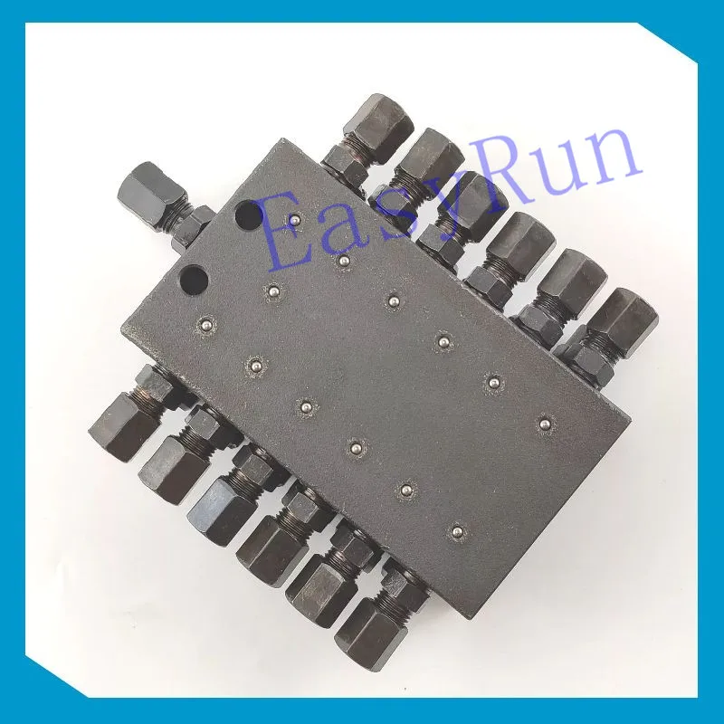 Grease distributor block, Divider Valve SSV series,progressive 12 way