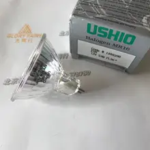 2 шт., USHIO EXN 12V 50W FL 36D 1000398 галогенная MR16 лампы, 12V50W 36 градусов лучевой refector лампы