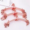 10 Pcs Metal Plated Inner Hanger Bra Clips Socks Panty Racks Home Drying Clothes Hanger with Clips Lingeries Display Hangers New