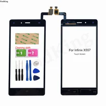 Touch Panel For Infinix X557 Touch Screen Digitizer Front Glass Sensor Panel Replacement Part 3M Glue