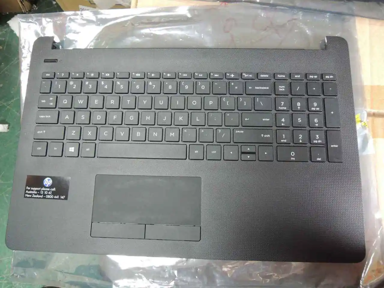 Используется для hp 15-BS 15-BW 15-BS020WM верхний Упор для рук корпус W клавиатура Touc hp ad 925008-001