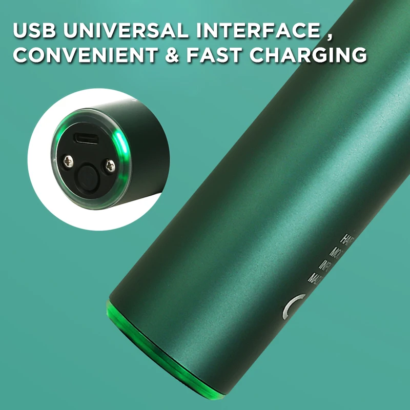 profissional usb electric hair clippers para homens 03