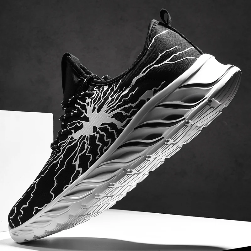 Мужские кроссовки; дышащая Спортивная обувь для улицы; легкие кроссовки для мужчин; удобная обувь для тренировок; zapatos hombre