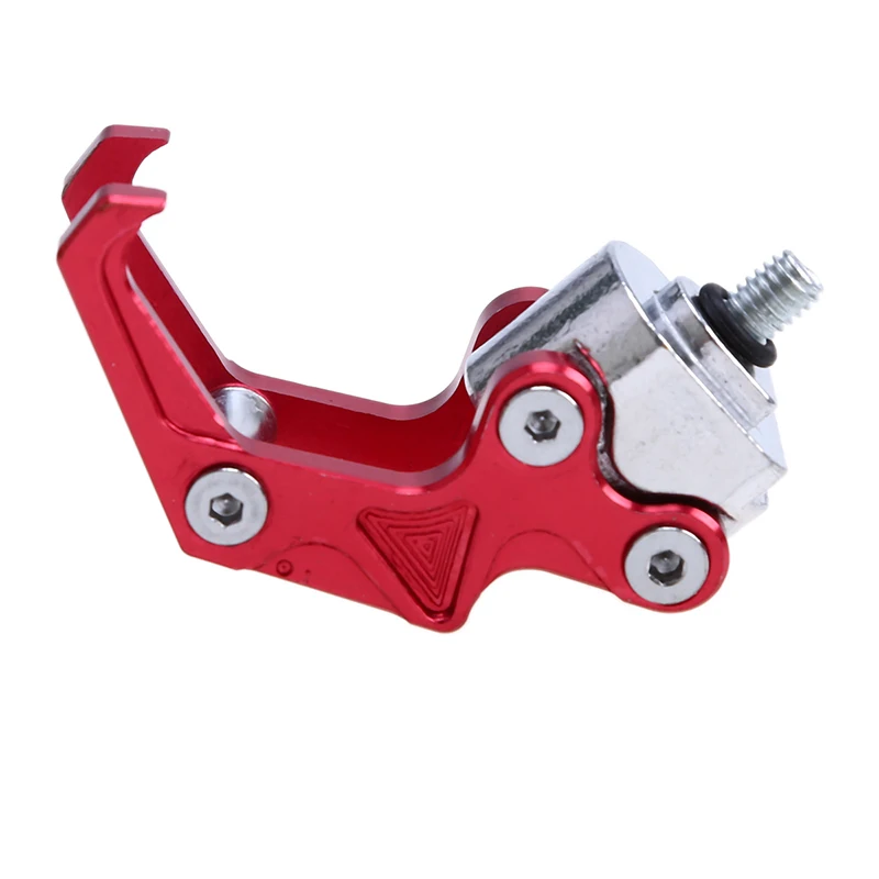 RED CNC аксессуары для мотоциклов крюк багажная вешалка грузовой шлем коготь для Ducati MONSTER M400 M600 M620 M750 M750IE M900 в полоску - Цвет: RED