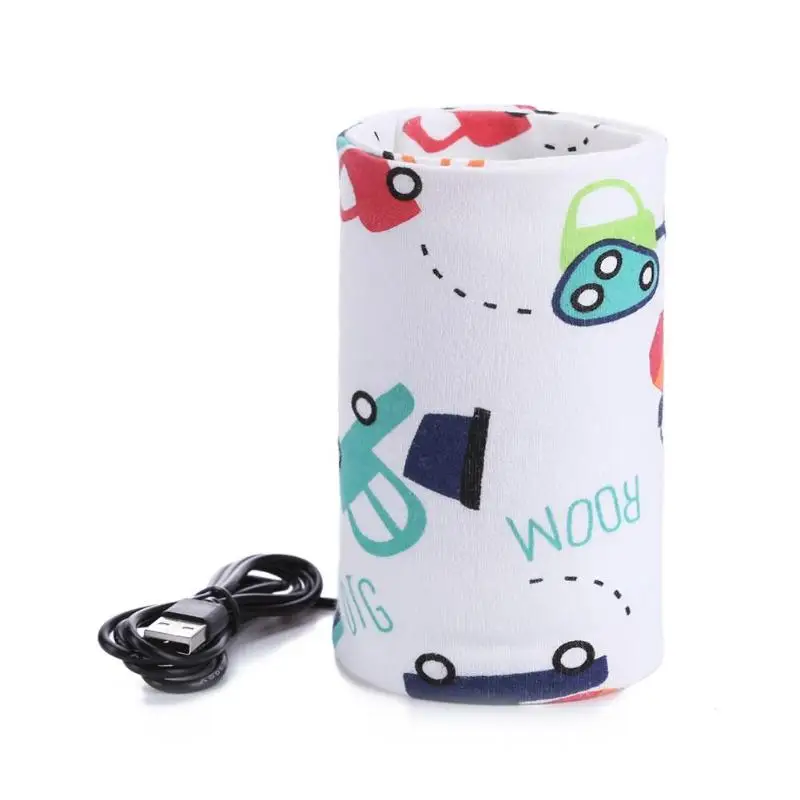USB Электрический нагреватель для бутылок портативный подогреватель чашки молока путешествия нагреватель младенческой сумка для детской бутылочки чехол для хранения изоляция термостат сумка - Цвет: 8