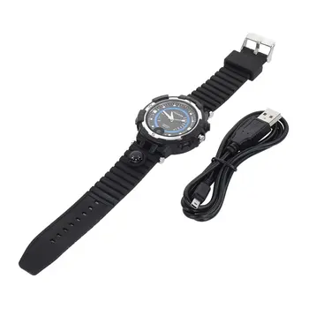 

720P HD Wifi Watch Remote Monitoring Video Camera Watch Multifunctional Smart Wrist IR Night Vision with Cameras