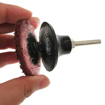 

Open Woven Nylon Sanding Discs 2 Inches Quick Change Sand Plate 52 pcs
