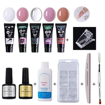 

Varnish Long Lasting Builder Manicure Tool Polishing Wedding Nail Extension Quick Dry Poly Gel Set Party Home Natural Salon DIY