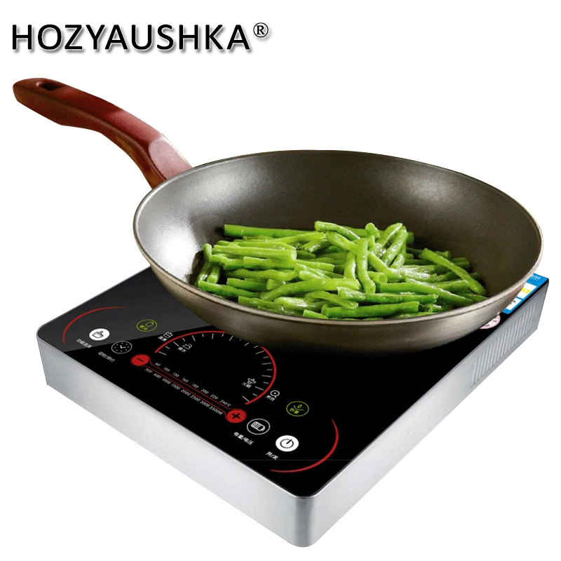 3500W Induction Cooker commercial touch battery stove large firepower fried cooking induction cooker,electric stove boiler