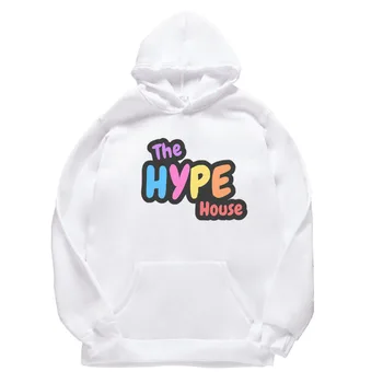 

The hype house Kawaii Student Harajuku Hoodie Unisex pullovers Girl Hooded sweatershirt Streetshirt Hoodie Size 4XL