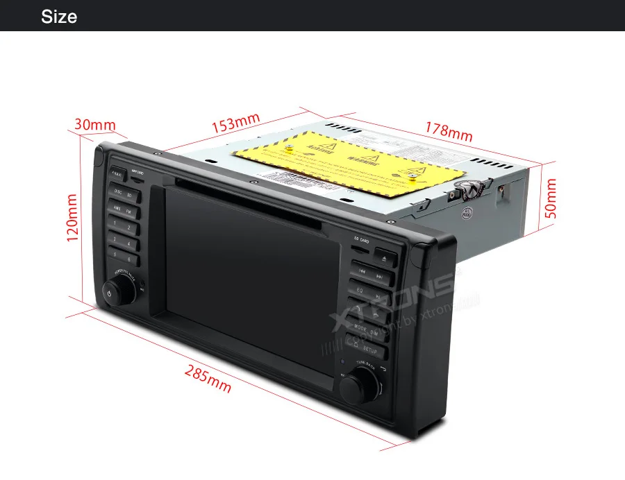 Cheap XTRONS Android 9.0 PX5 Octa Core Car Radio DVD Player GPS Navigation for BMW 7 Series E38 1994-2001 E39 1995-2003 M5 1999-2003 26