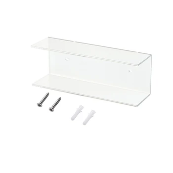 

Acrylic Toy Storage Rack Organizer Upscale Luxury Exihibition Rack Display Holder Shelffor Hotel Mall (transparent)