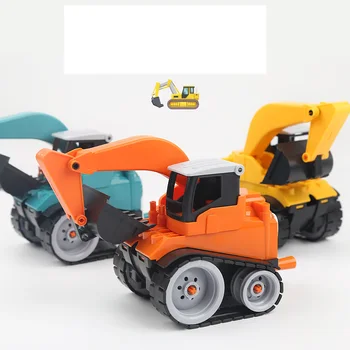 

1 Pcs Cartoon Excavating Machinery Pencil Sharpener Automatic Pen Toy Hand Pencil Machine for Kids K1580 H