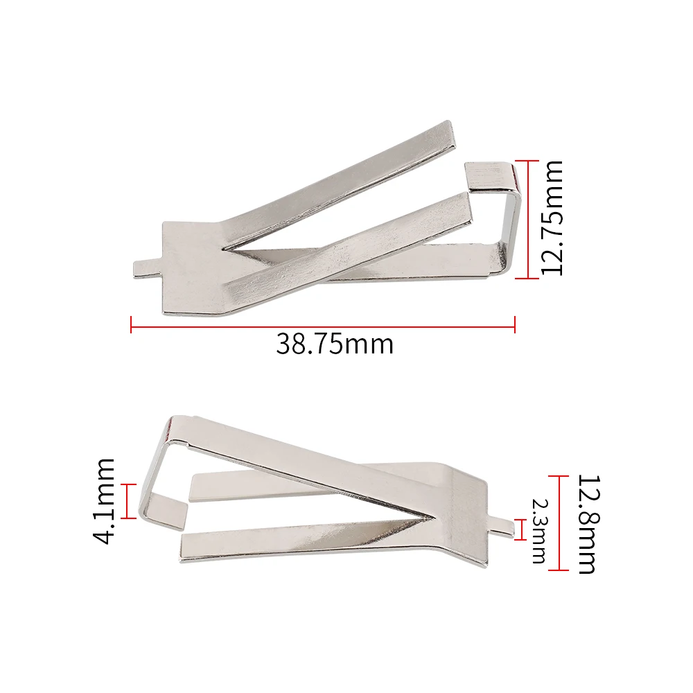 4/2/1pcs Stainless Steel Ultrabase Glass Plate Clamps For Ender 3 UM2 Hotbed Fixing clip Heated Platform Retainer