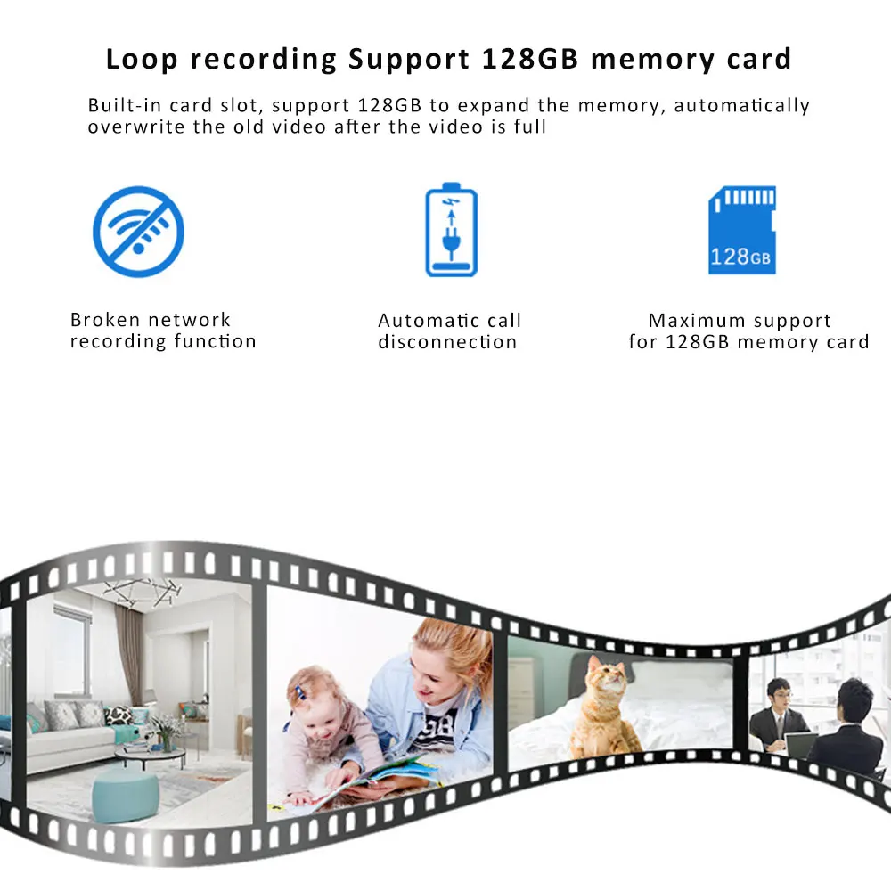 Мини-камера видеокамера HD 1080P микро DVR видеокамера широкоугольный 150 ° Мини Инфракрасный монитор ночного видения Скрытая маленькая камера