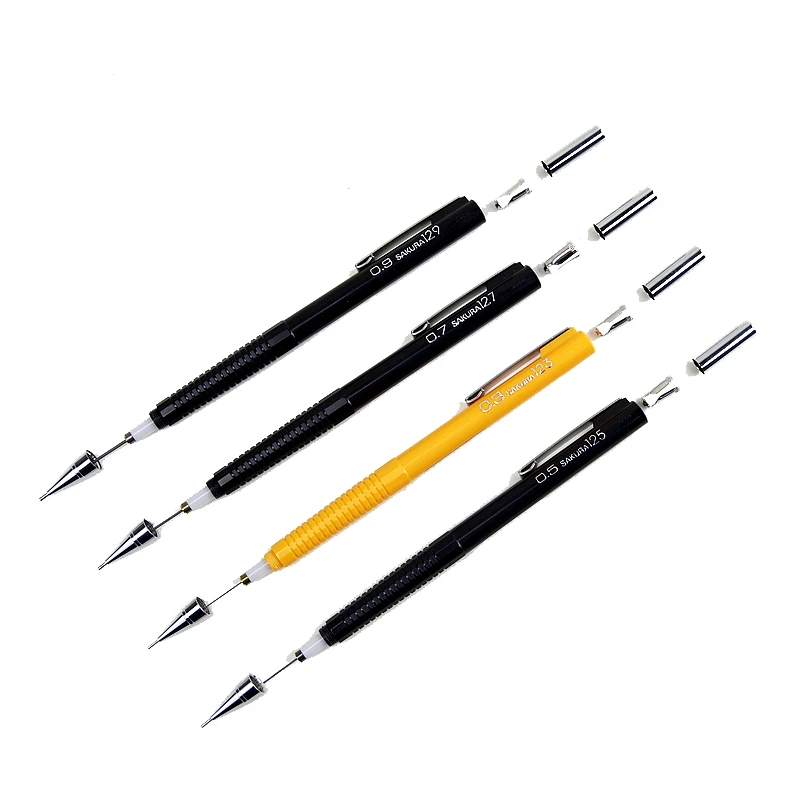 Sakura Mechanical Pencil 123 125 127 129 0.3 mm 0.5 mm 0.7 mm 0.9 mm Japan 2