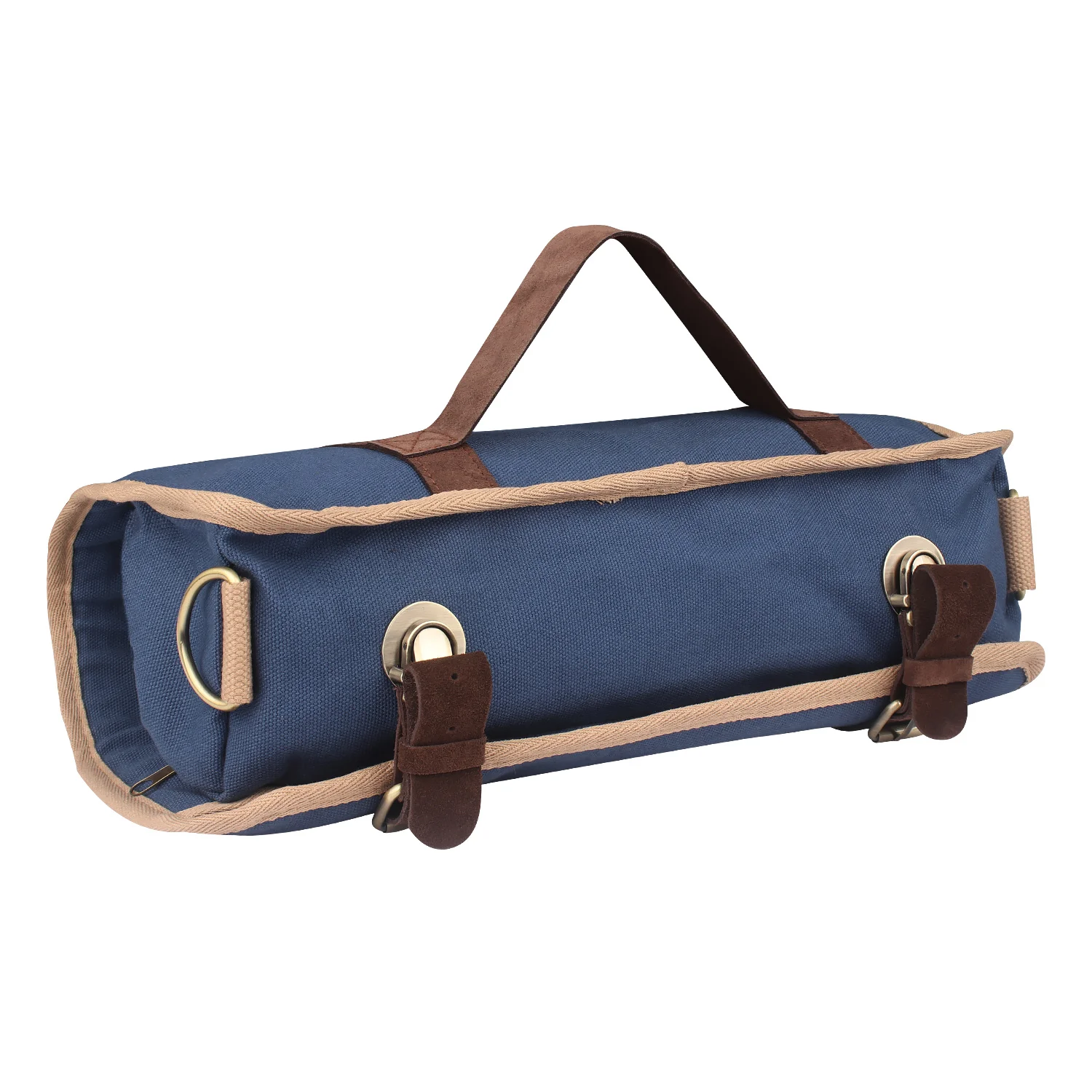 WESSLECO Bar Bartender Carrying Bag Creative Bartender Canvas Toolkit Pack Bar Tool Bag Professional Cocktail Shaker Set Storage mobile tool chest