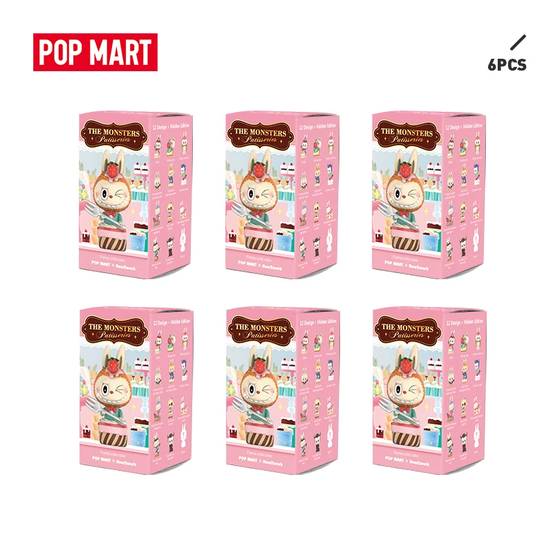POP MART 6 шт. распродажа рекламная акция серия монстров игрушки Фигурки экшн-фигурки