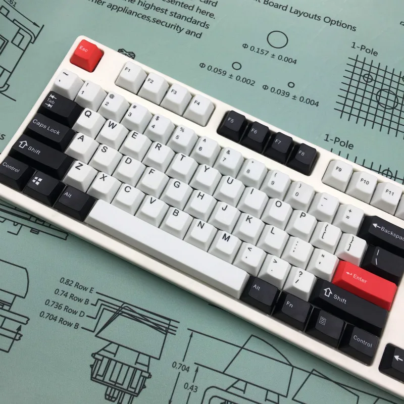 Рассвет тема пятисторонняя PBT Сублимация Keycap DIY персональная механическая клавиатура выделенная оригинальная Заводская высота