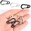 5Pcs/Lot Mini Carabiner Clips Tiny Alloy Spring Snap Hook Keychain Clasps EDC Small Hanging Buckle for Backpack Camping Bottle ► Photo 3/6