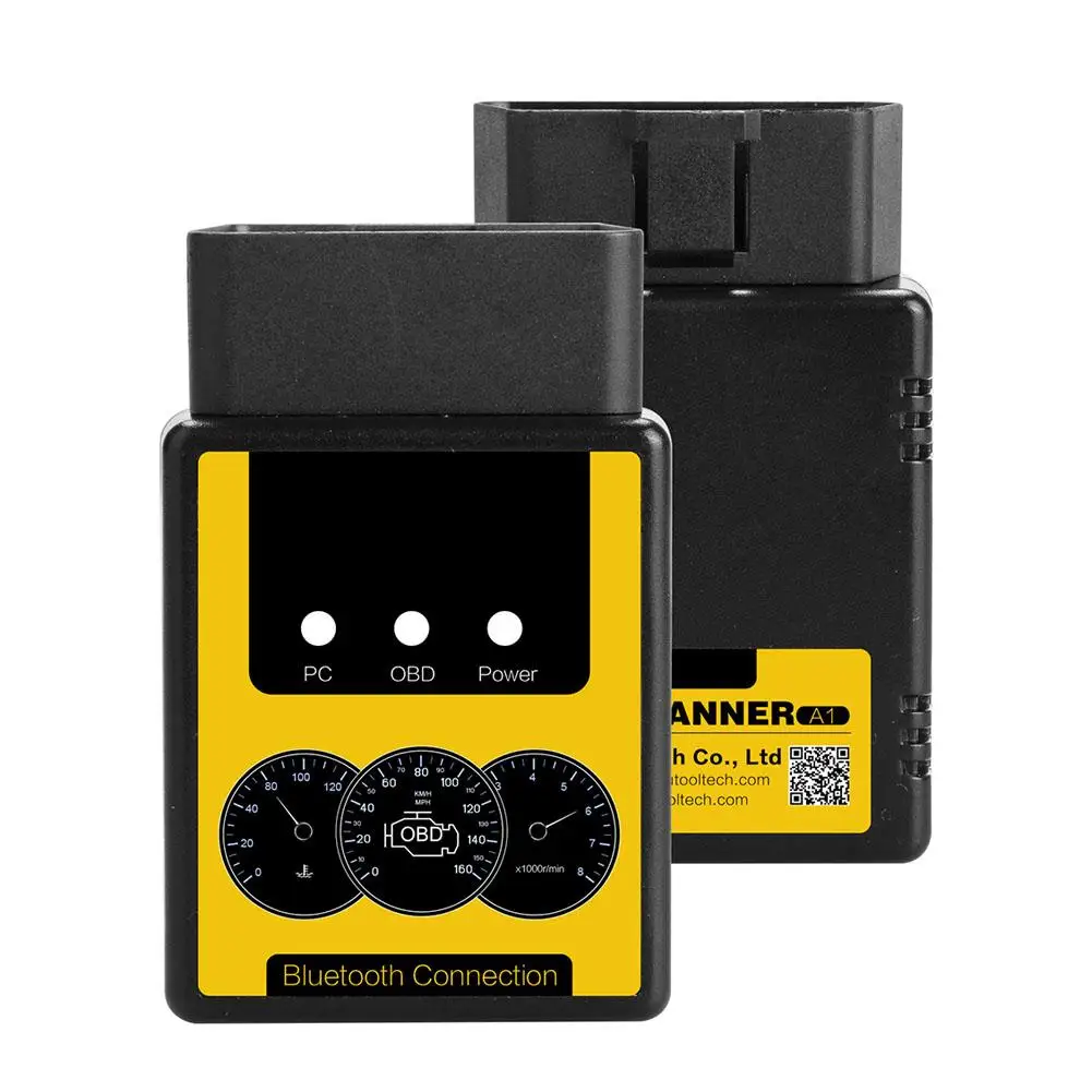 

AUTOOL A1 OBD2 Scanner V1.5 Bluetooth/WIFI OBD2 OBD II Auto Car Diagnostic Scanner Works on Android Better than ELM327