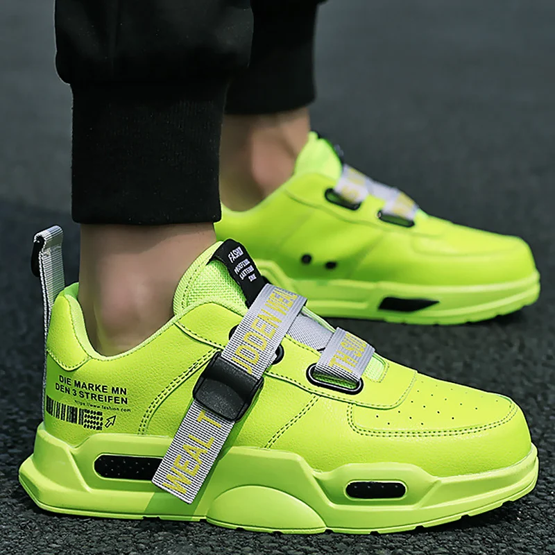 Goede Platform Sneakers Mannen slijtvast Gevulkaniseerd Schoenen Jongens Merk Loopschoenen Man Sneaker mannelijke tennis Super ster