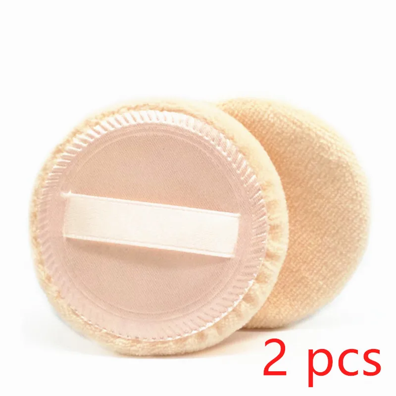 2 pcs Новое поступление 2/6 шт. Для женщин Красота уход за лицом уход за кожей пуховка для пудры Косметический Красота крем-основа мягкая губка для девочек к Рождеству - Color: 2 pcs