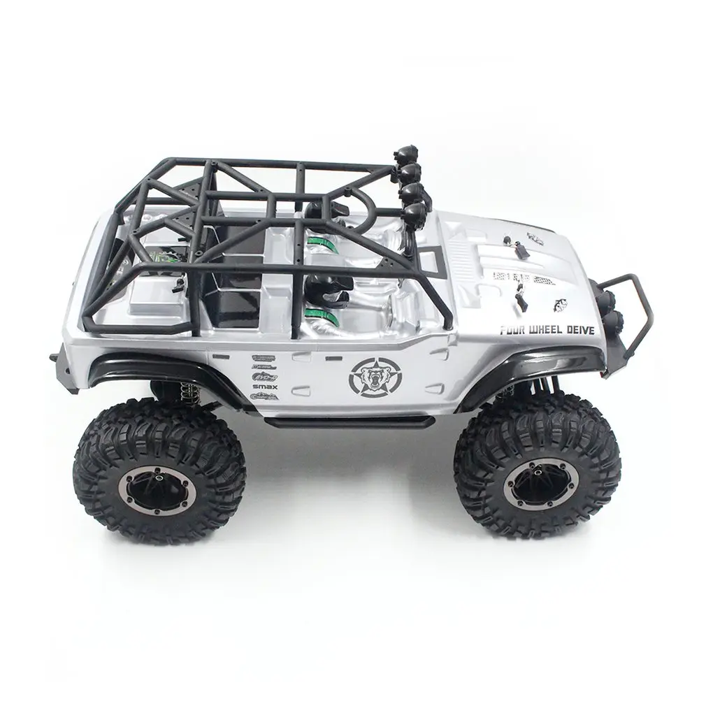 1073-SJ 1:10 2,4G 4WD матовый Радиоуправляемый гусеничный автомобиль с дистанционным управлением внедорожный большой ножной автомобиль модель RTR игрушка для детей подарок