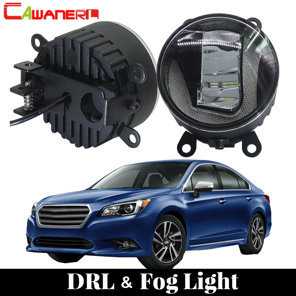 Cawanerl для Subaru Legacy 2010 2011 2012 Автомобильный светодиодный противотуманный светильник