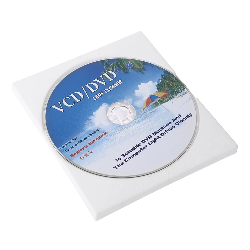 Blu Ray Lens Cleaner 4 in 1 DVD VCD-ROM Lens Cleaner Compact Disc Dry/Wet Lens Cleaning