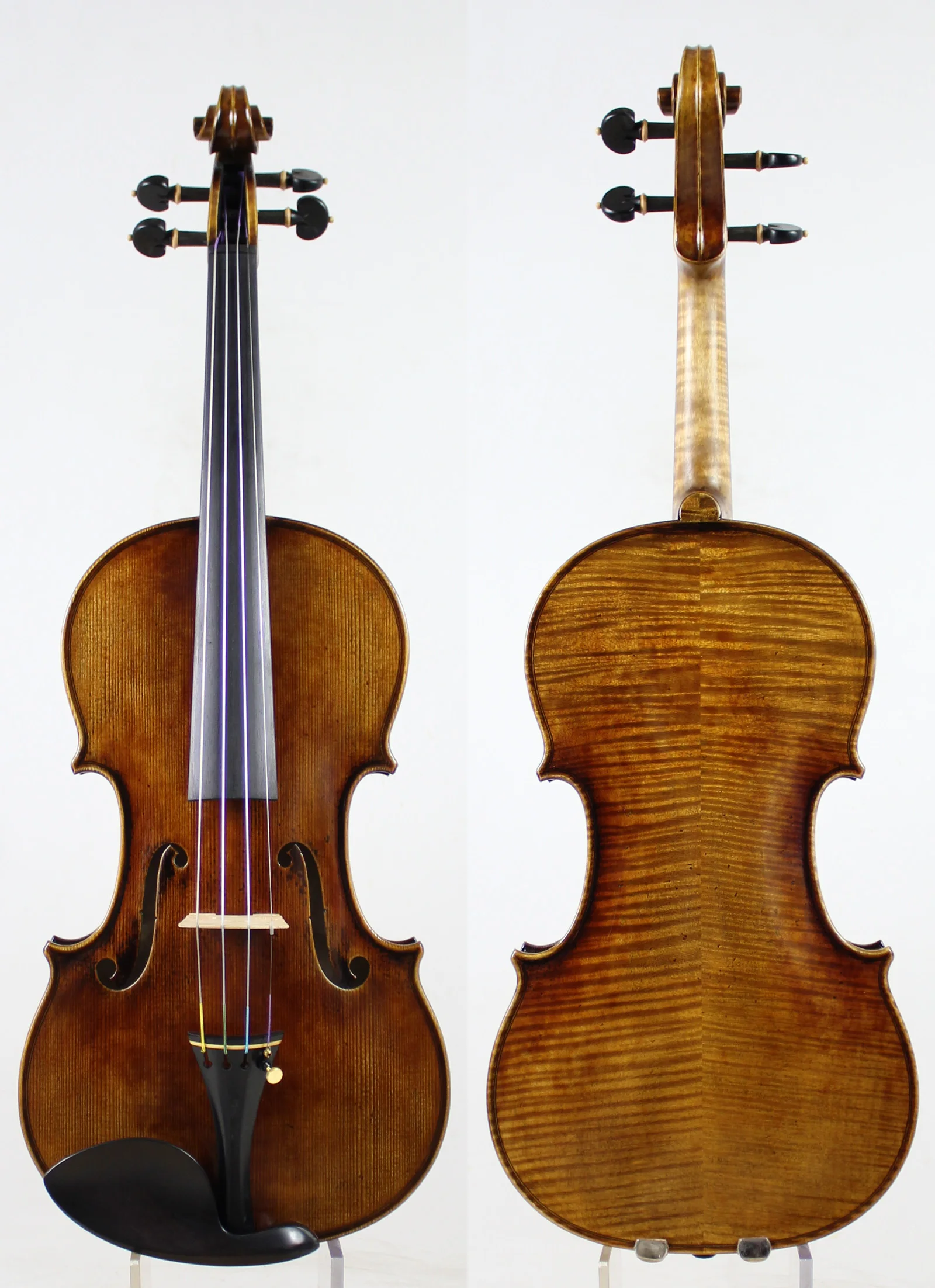 Мастер скрипки! Европейское дерево! Копия Antonio Stradivari! Сильный и глубокий тон!! мост Обер! Доминант 135B струны