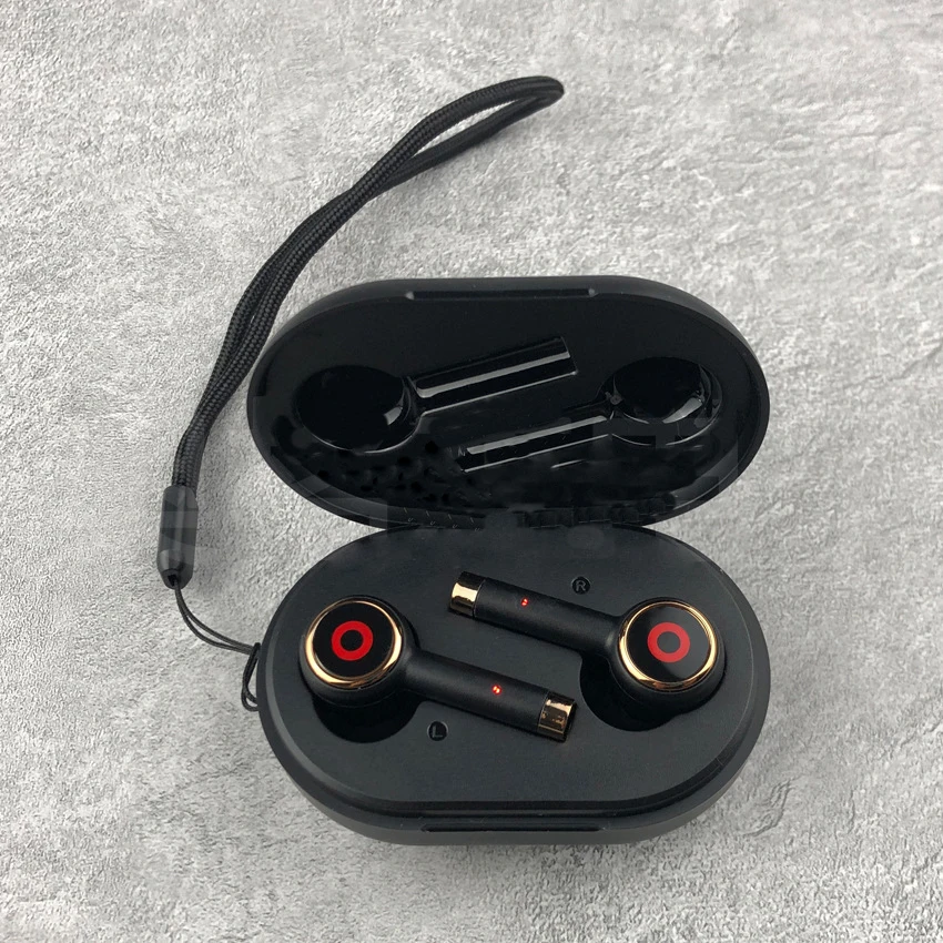 Earphone Bluetooth Nirkabel Bass 