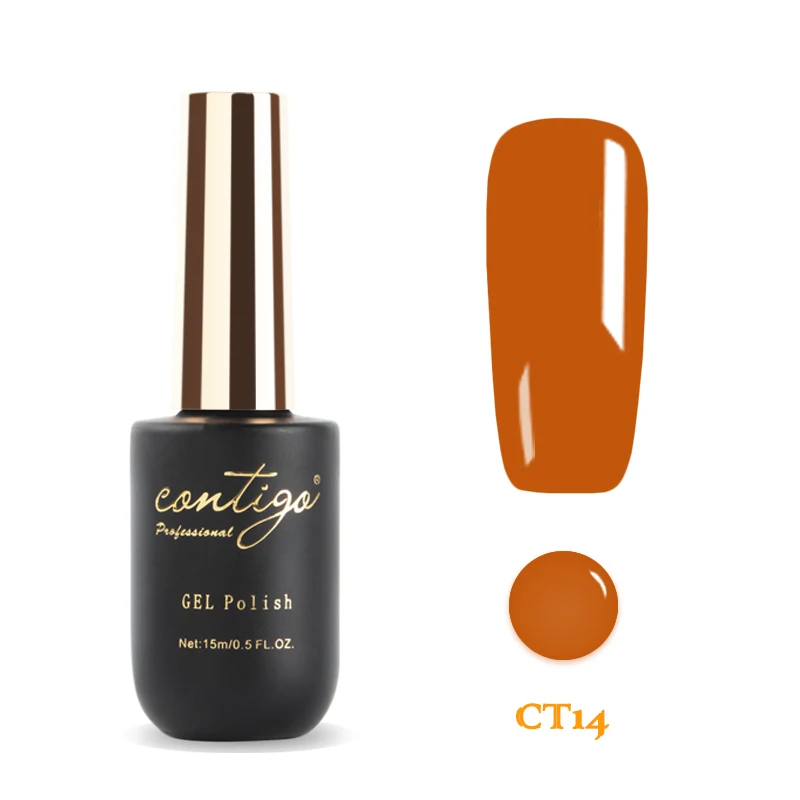 Contigo Гель-лак для ногтей 60 цветов новейший Гель-лак es Полупостоянный УФ светодиодный лак Гибридный впитывающий эмалированный Гель-лак для дизайна ногтей - Цвет: contigo--14