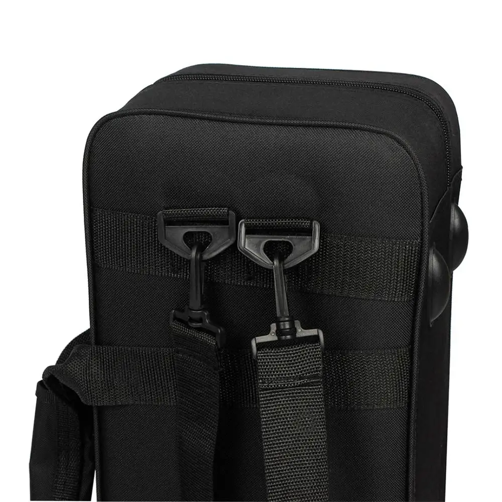 600D водонепроницаемый Gig Bag Box рюкзак ткань Оксфорд для трубы с регулируемым двойным плечевым ремнем пенопласт хлопок Мягкий