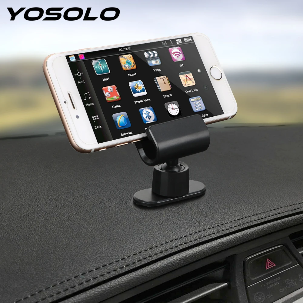 YOSOLO Автомобильный держатель для телефона, автомобильный Стайлинг для iPhone X MAX, samsung, Xiaomi, huawei, универсальная подставка для мобильного телефона, автомобильный держатель