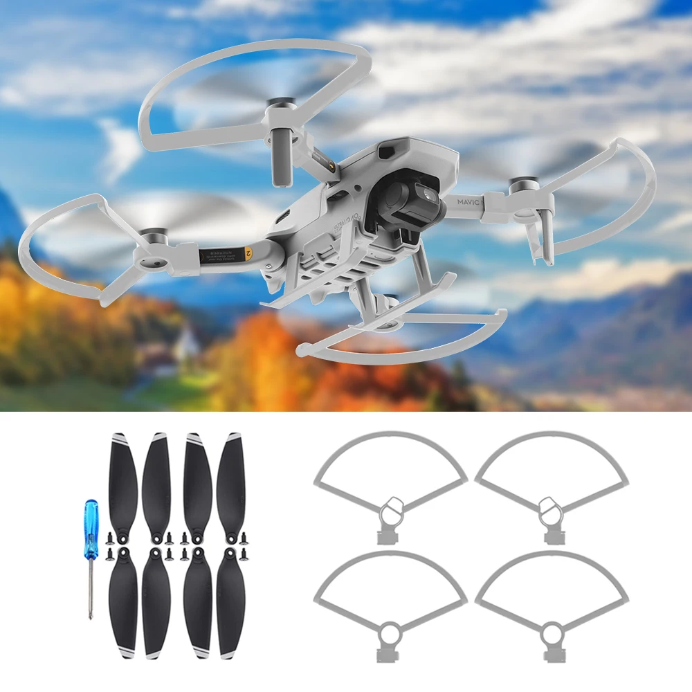 Buy RNV Propeller Protector Replacement Blade Props 2Pairs Quick Release Propellers Blade For DJI Mavic Mini Drone Protective Accessory 