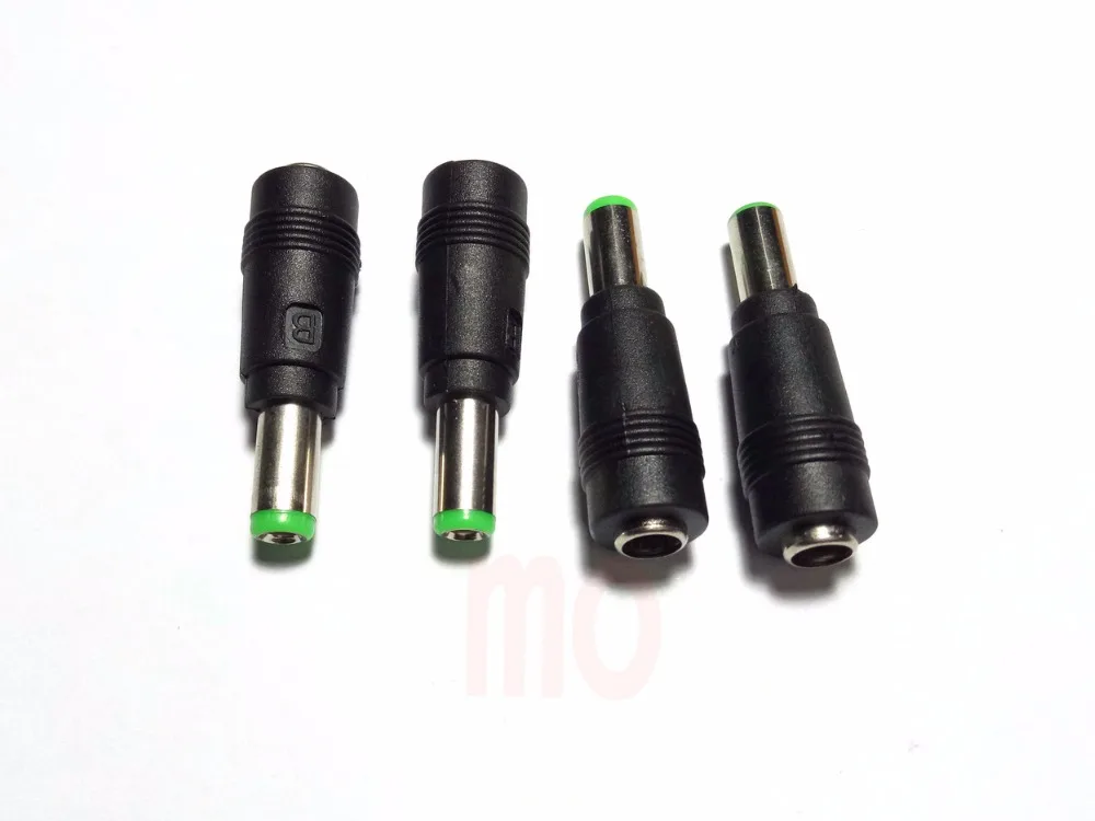 50pcs NEW 2.1x5.5mm DC Female to 6.3x3.0mm Male Power Plug for CCTV Connectors New