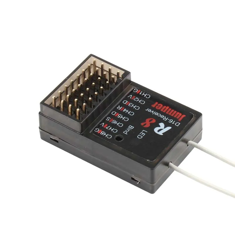 Jumper R8 receptor 16CH Sbus para Frsky T16 Pro Plus D16 modo remoto de Radio de R8 sólo para PIX PX4 APM de Control de v Jumper R8 receptor 16CH Sbus para Frsky T16 Pro Plus D16 modo remoto de Radio de R8 sólo para PIX PX4 APM de Control de v