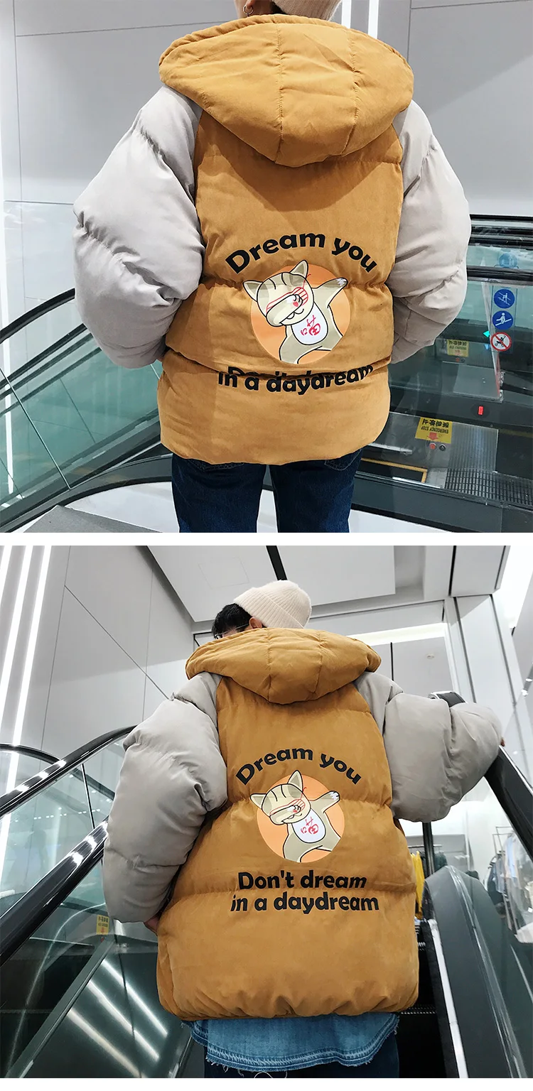 Одежда с хлопковой подкладкой для подростков 12, школьников, 13, подростков, 14 лет, зимнее пальто для мальчиков, хлопковое пальто с капюшоном для детей 15 лет