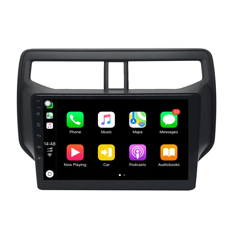 Раш Android 9,0 Восьмиядерный 4+ 64G сенсорный экран стерео Android Автомагнитола 1 Din для Toyota Rush