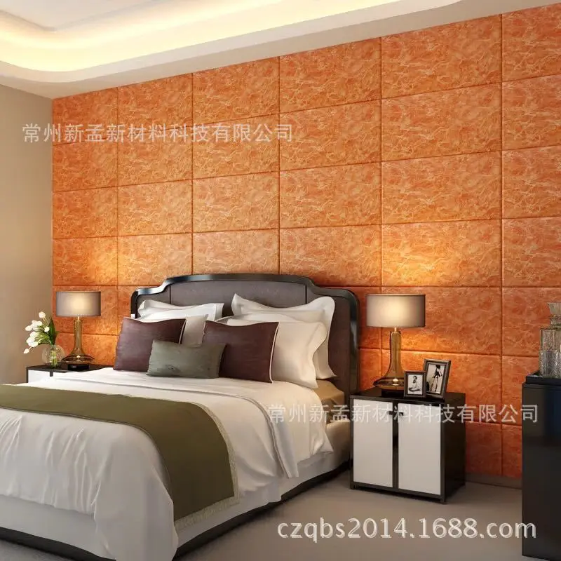 3D наклейки на стену Marbling Rose Aurora 38,5*70*7 мм