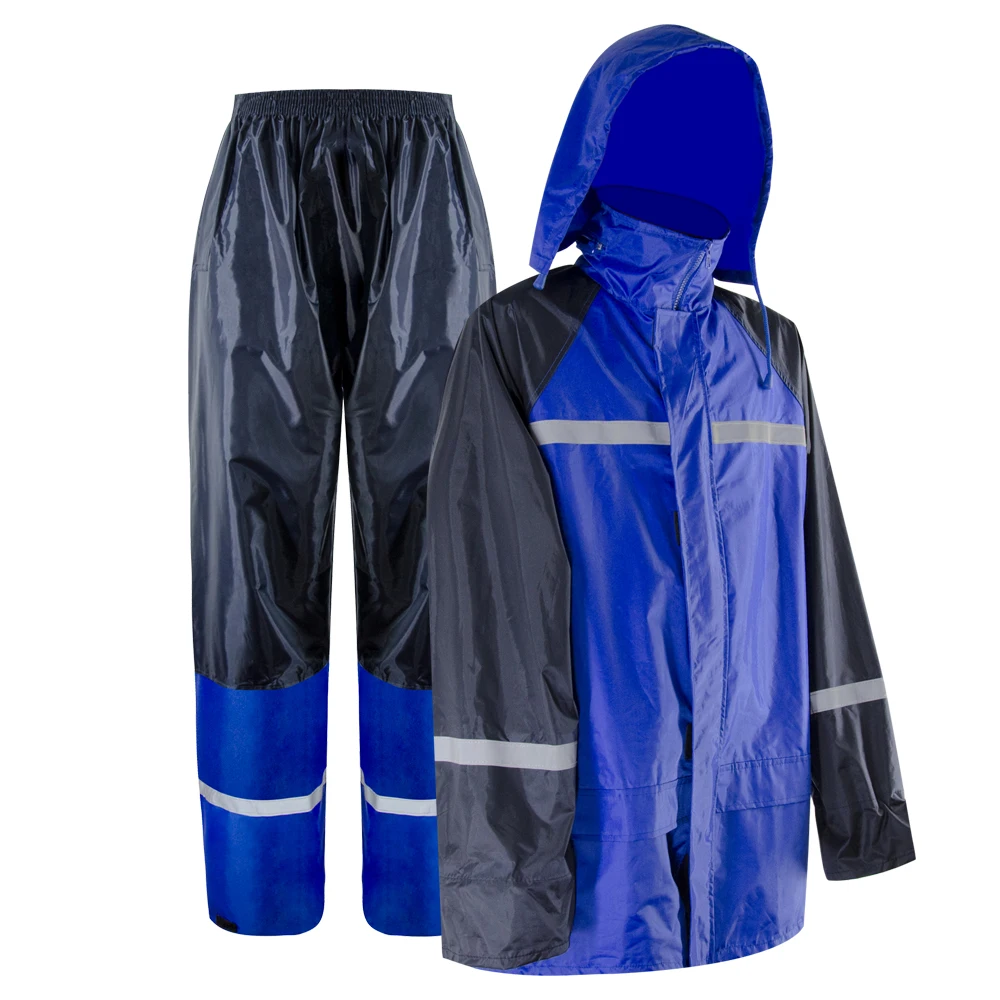

Raincoat Suit Working Coverall Work Wear Long Sleeve Coverall Men's Work Reflective Rain Wear