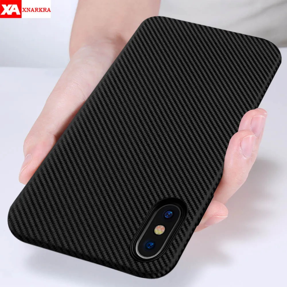 

Carbon Fiber Case For iPhone 11 Pro XS MAX XR X Ultra-thin Silicon Cases Cover For iPhone 7 8 6 6S Plus Original Shell Coque